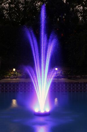 OceanMist® LED Light Floating Fountain, LED Ring Light