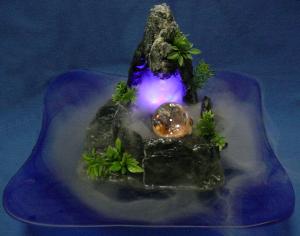 waterfalls mist mountain fountain