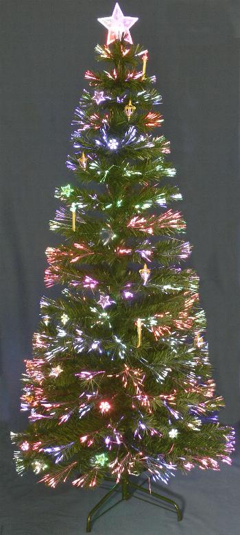 fiber optic Christmas tree